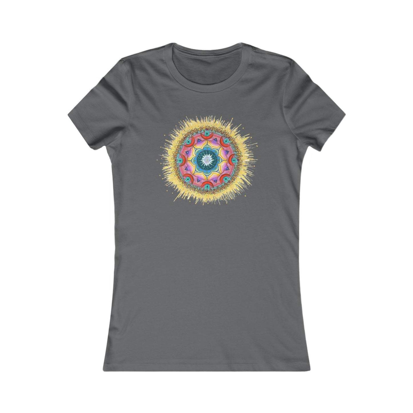7 Chakras by breathemovedivine Mandala Women's Tee
