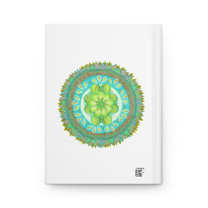 Heart Flame Hardcover White Journal for Creative Minds, Writing Inspiration, Gift for Artists, Daily Planner -  17.10