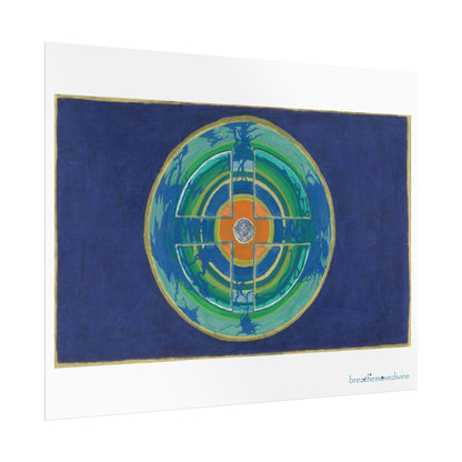 Fellow Humans by breathemovedivine Rolled Poster Print