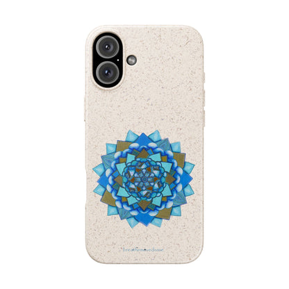 Voice by breathemovedivine Eco-Friendly Case for iPhone with Mandala Design -  21.87 front