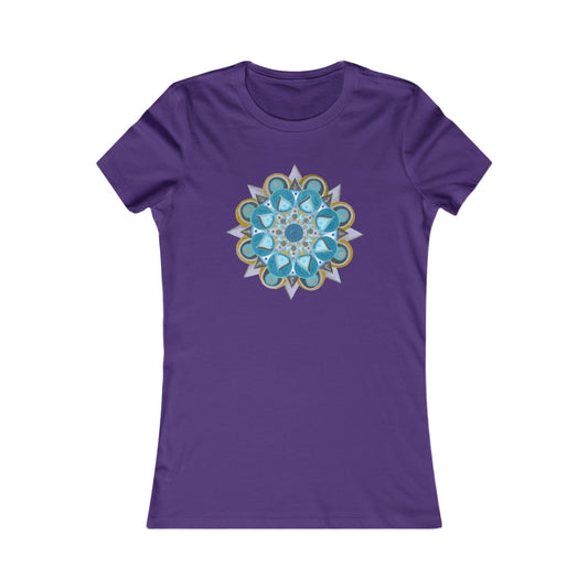 3 Chakras by breathemovedivine Mandala Women's Tee