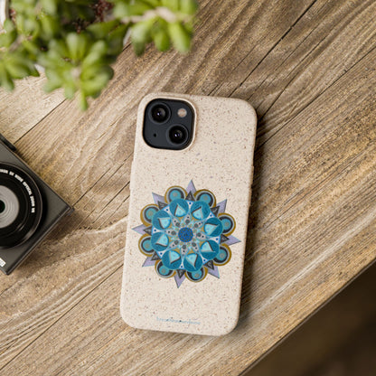 3 Chakras by breathemovedivine Eco-Friendly Case for iPhone with Mandala Design