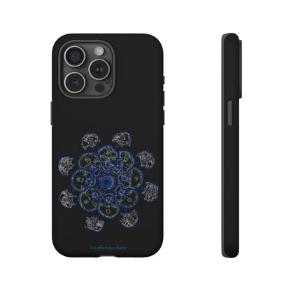 Flowers for Me by breathemovedivine Mandala Design Case for iPhone