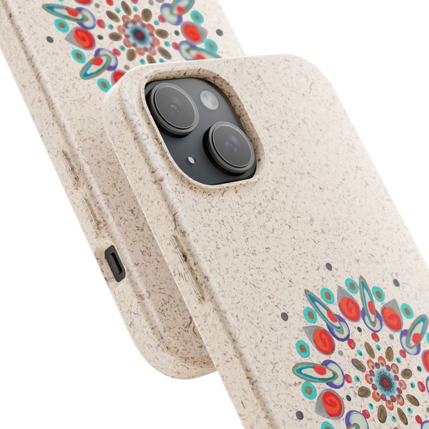 Inner Eye by breathemovedivine Eco-Friendly Case for iPhone with Mandala Design