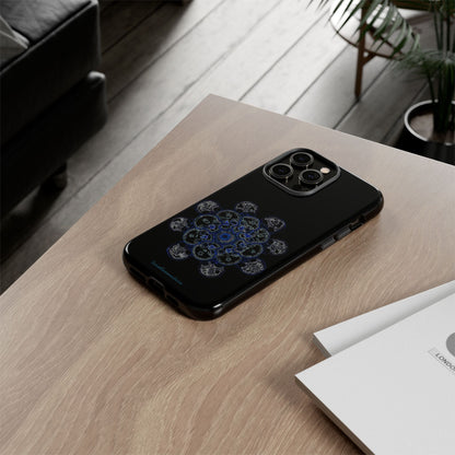 Flowers for Me by breathemovedivine Mandala Design Case for iPhone