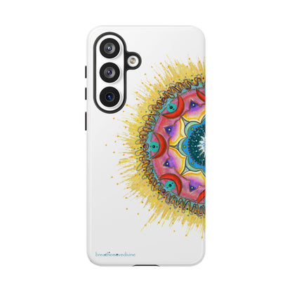 7 Chakras by breathemovedivine Mandala Phone Case for Android -  28.00