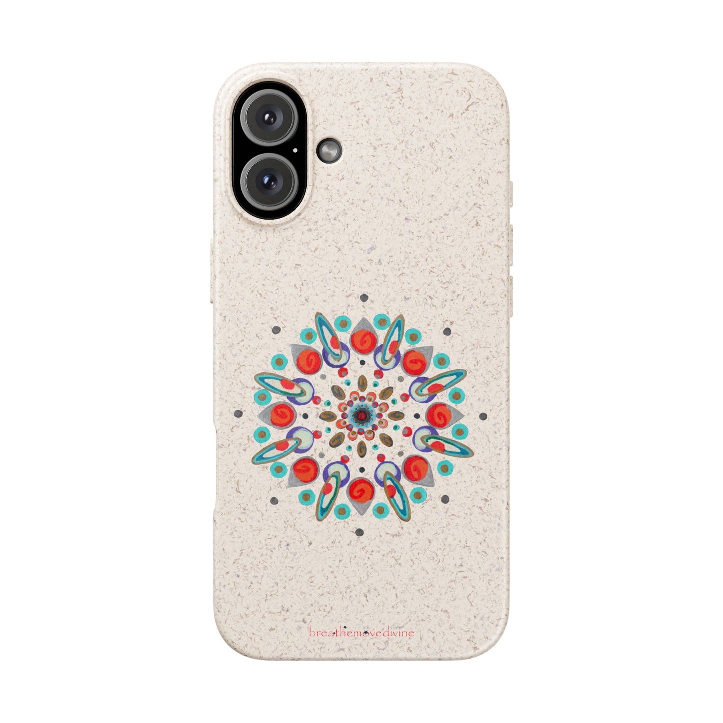 Inner Eye by breathemovedivine Eco-Friendly Case for iPhone with Mandala Design