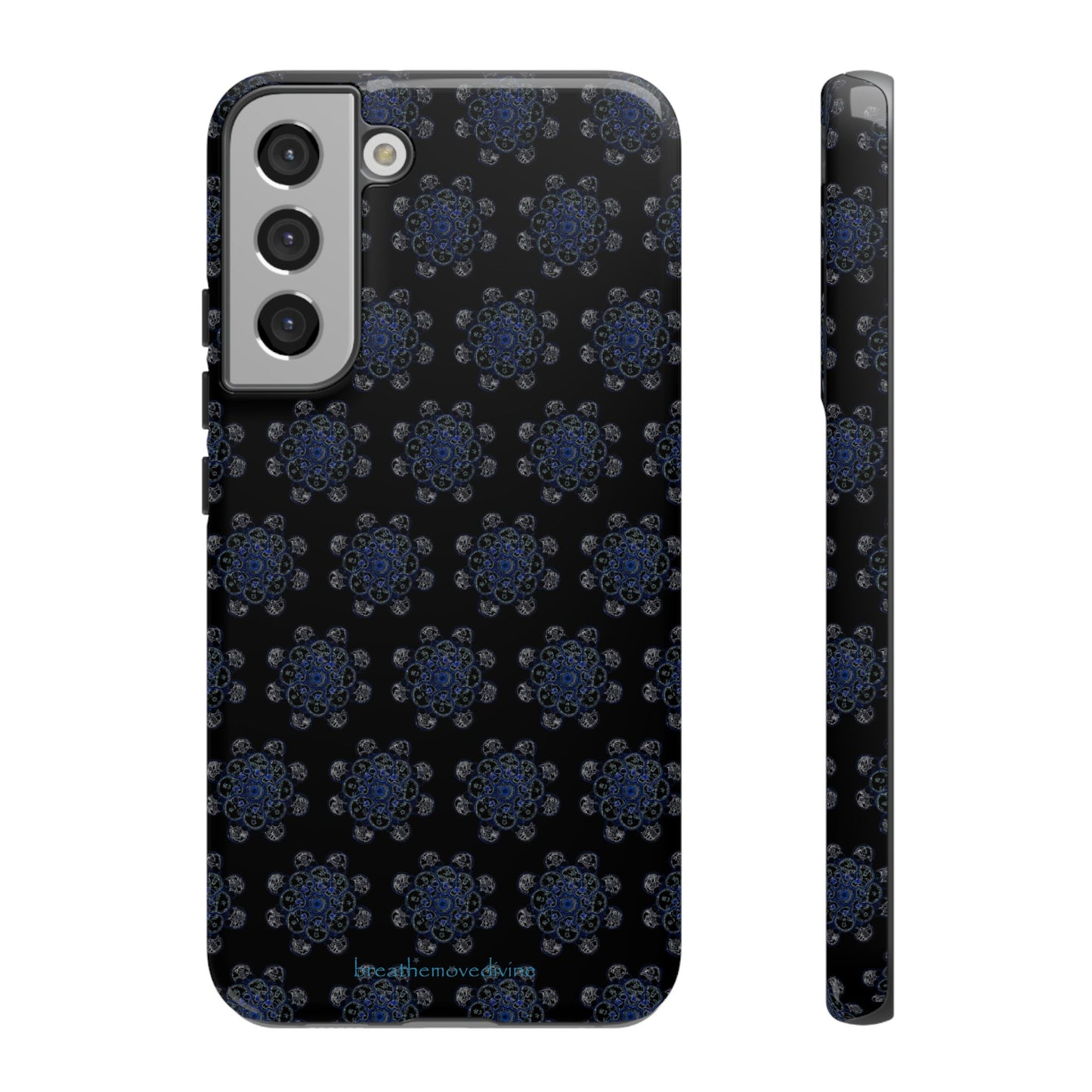 Flowers for Me by breathemovedivine Pattern Phone Case for Android - breathemovedivine -  Phone Case front and side