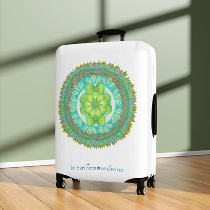 Heart Flame by breathemovedivine Suitcase Cover - Travel with Style and Inspiration