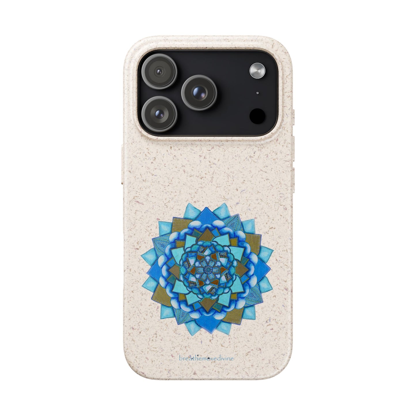 Voice by breathemovedivine Eco-Friendly Case for iPhone with Mandala Design -  21.87 front