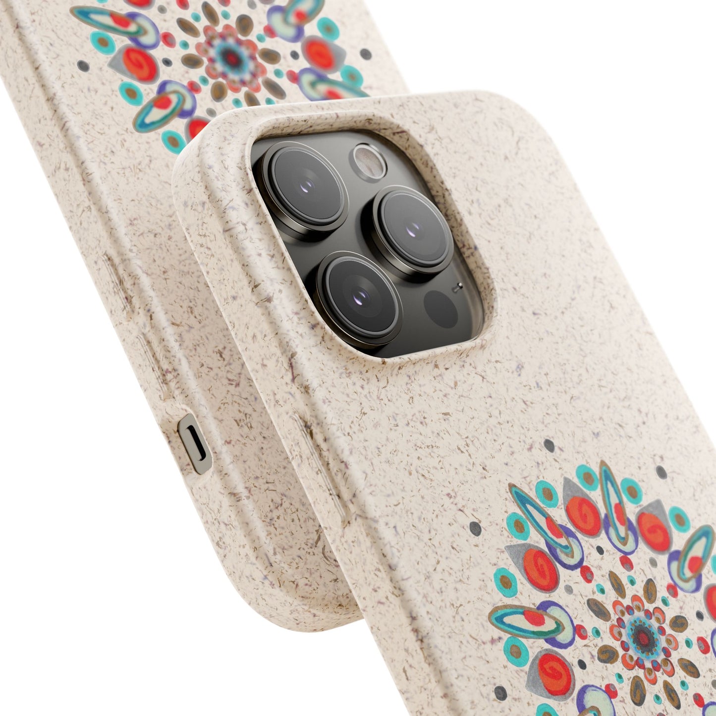 Inner Eye by breathemovedivine Eco-Friendly Case for iPhone with Mandala Design