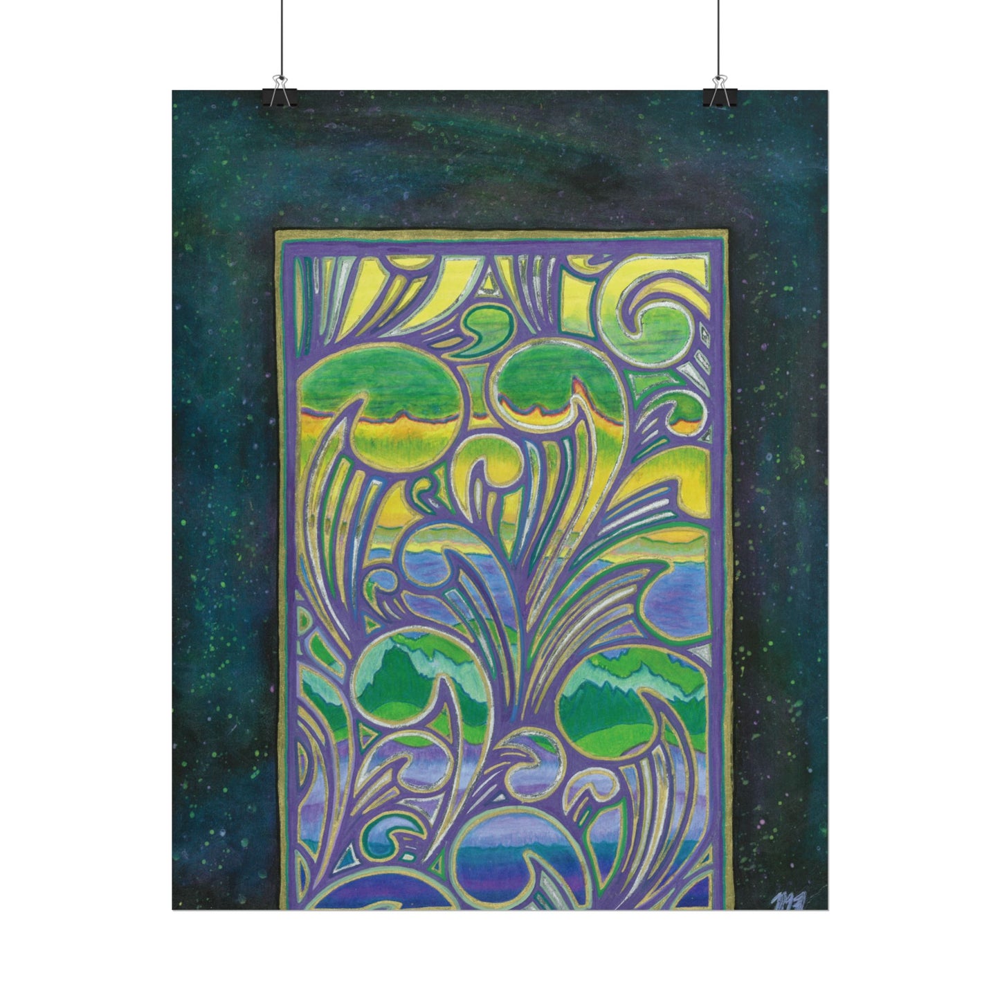 Lucid by breathemovedivine Rolled Poster Print