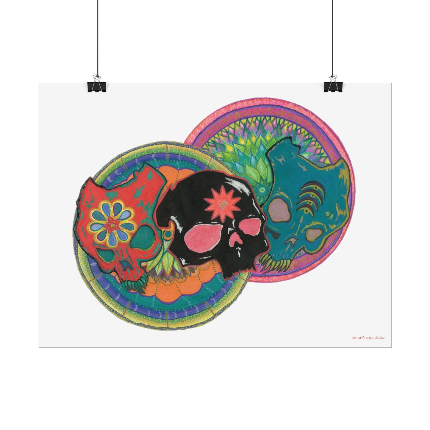 Untitled by breathemovedivine Rolled Poster Print