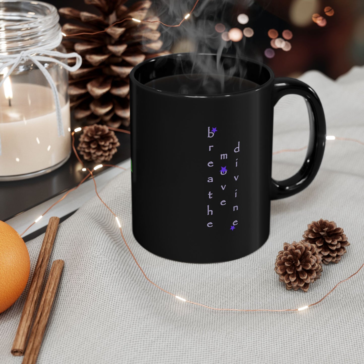 Autism is not the Problem Premium Black Mug -  Mug lifestyle x-mas gift back 10 oz
