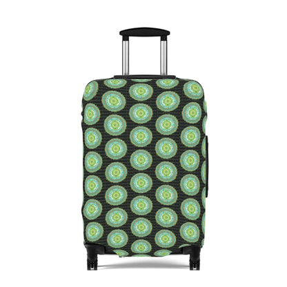 Heart Flame by breathemovedivine Mandala Pattern Suitcase Cover - Travel with Inspiration