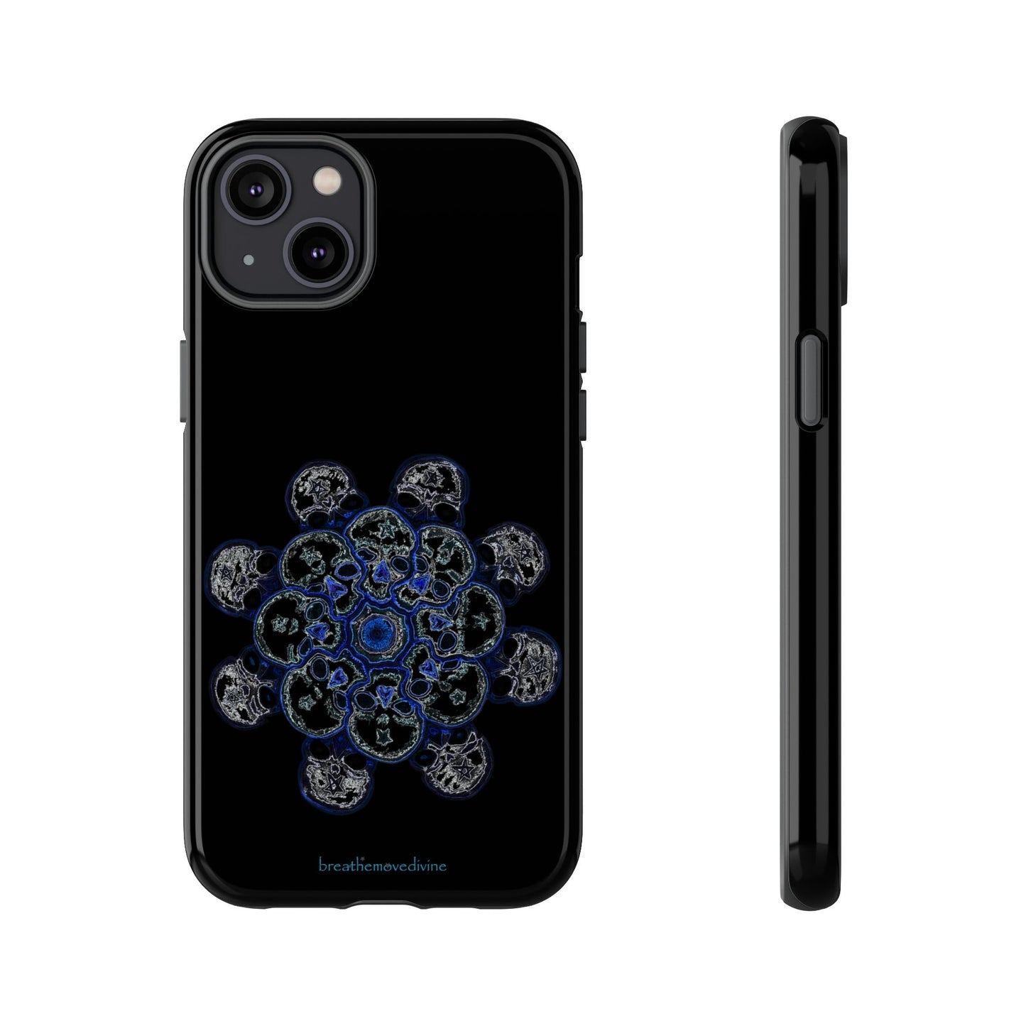 Flowers for Me by breathemovedivine Mandala Design Case for iPhone