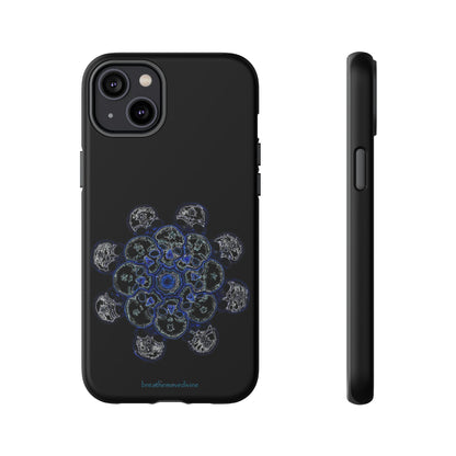 Flowers for Me by breathemovedivine Mandala Design Case for iPhone