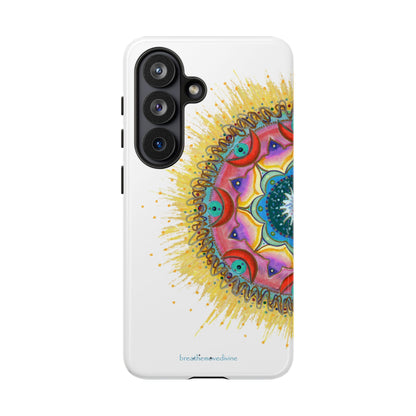 7 Chakras by breathemovedivine Mandala Phone Case for Android -  28.00