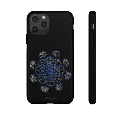 Flowers for Me by breathemovedivine Mandala Design Case for iPhone