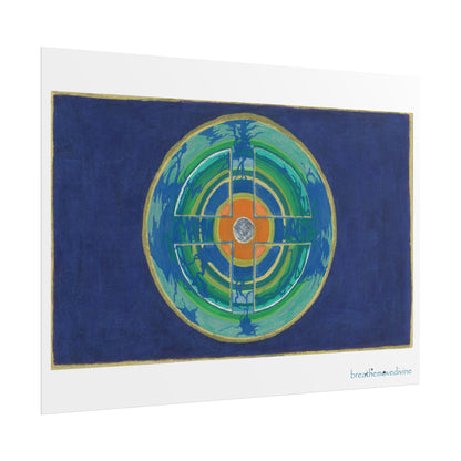 Fellow Humans by breathemovedivine Rolled Poster Print