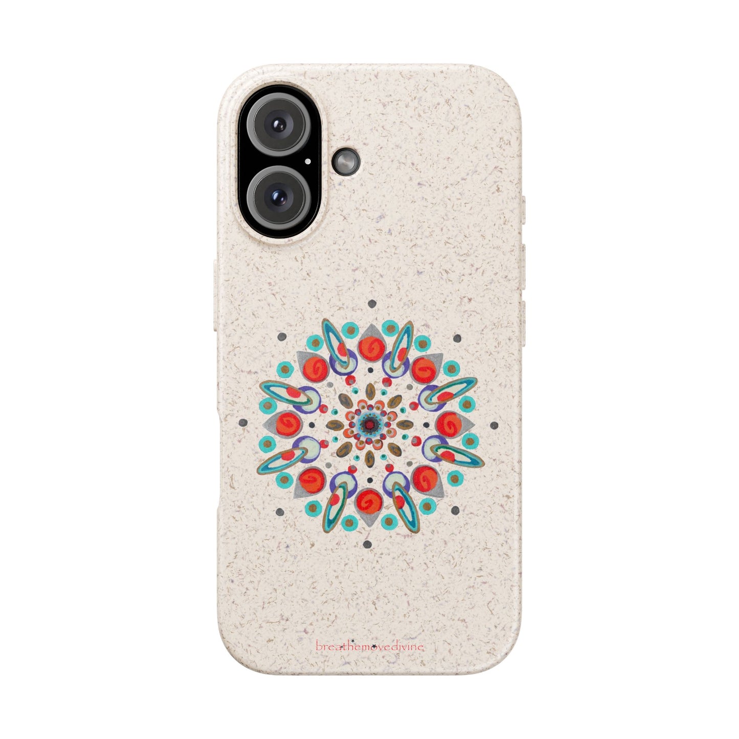 Inner Eye by breathemovedivine Eco-Friendly Case for iPhone with Mandala Design
