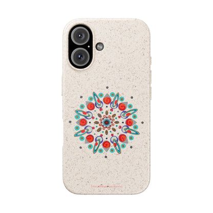 Inner Eye by breathemovedivine Eco-Friendly Case for iPhone with Mandala Design