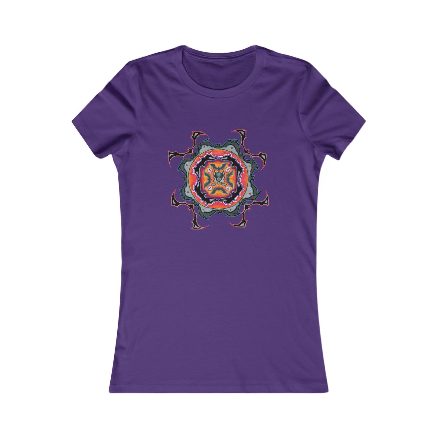 Scry by breathemovedivine Bohemian Mandala Women's Tee