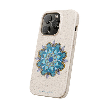3 Chakras by breathemovedivine Eco-Friendly Case for iPhone with Mandala Design