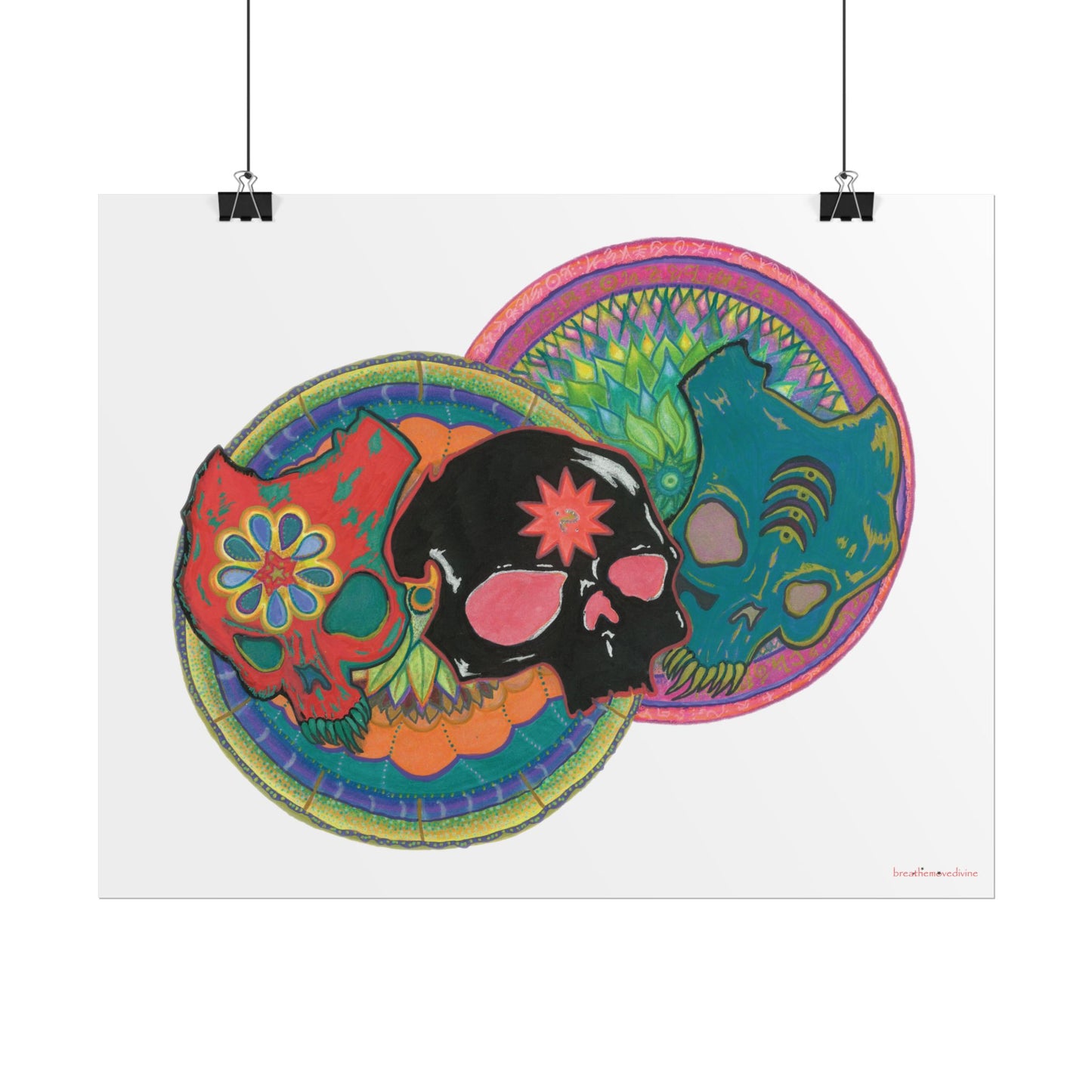 Untitled by breathemovedivine Rolled Poster Print