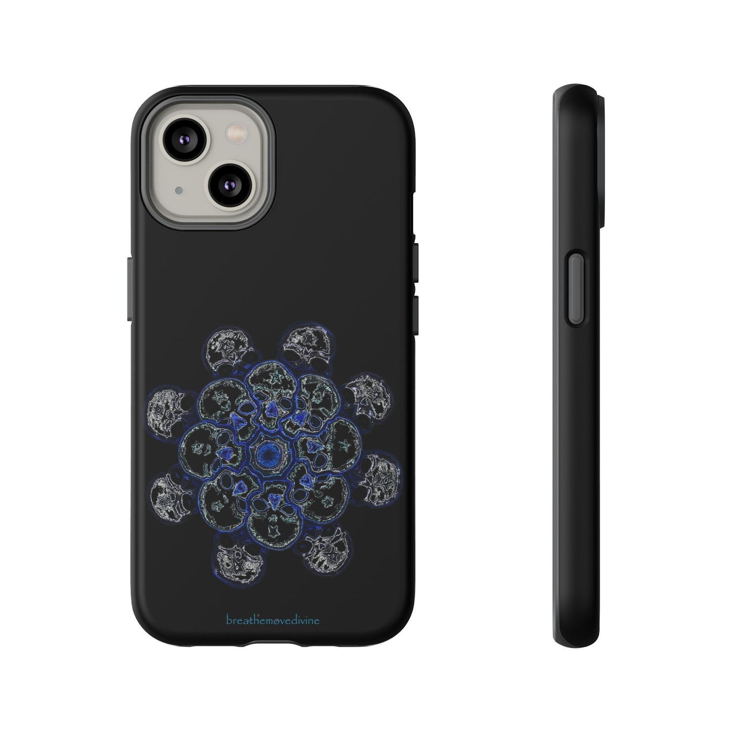 Flowers for Me by breathemovedivine Mandala Design Case for iPhone