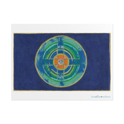 Fellow Humans by breathemovedivine Rolled Poster Print