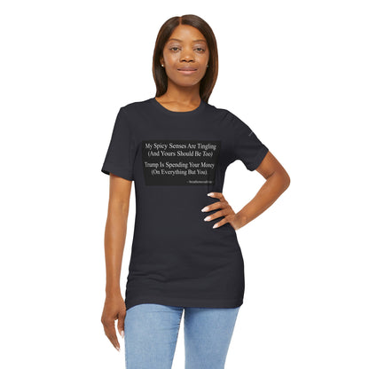 It is OUR Money Unisex T - breathemovedivine RESIST