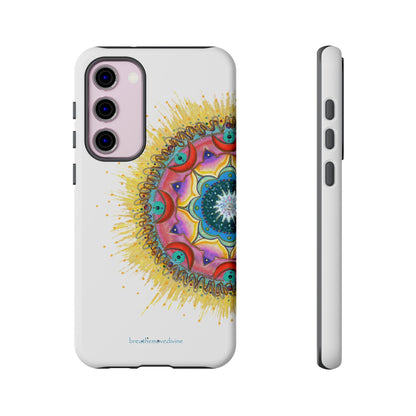 7 Chakras by breathemovedivine Mandala Design Case for Android