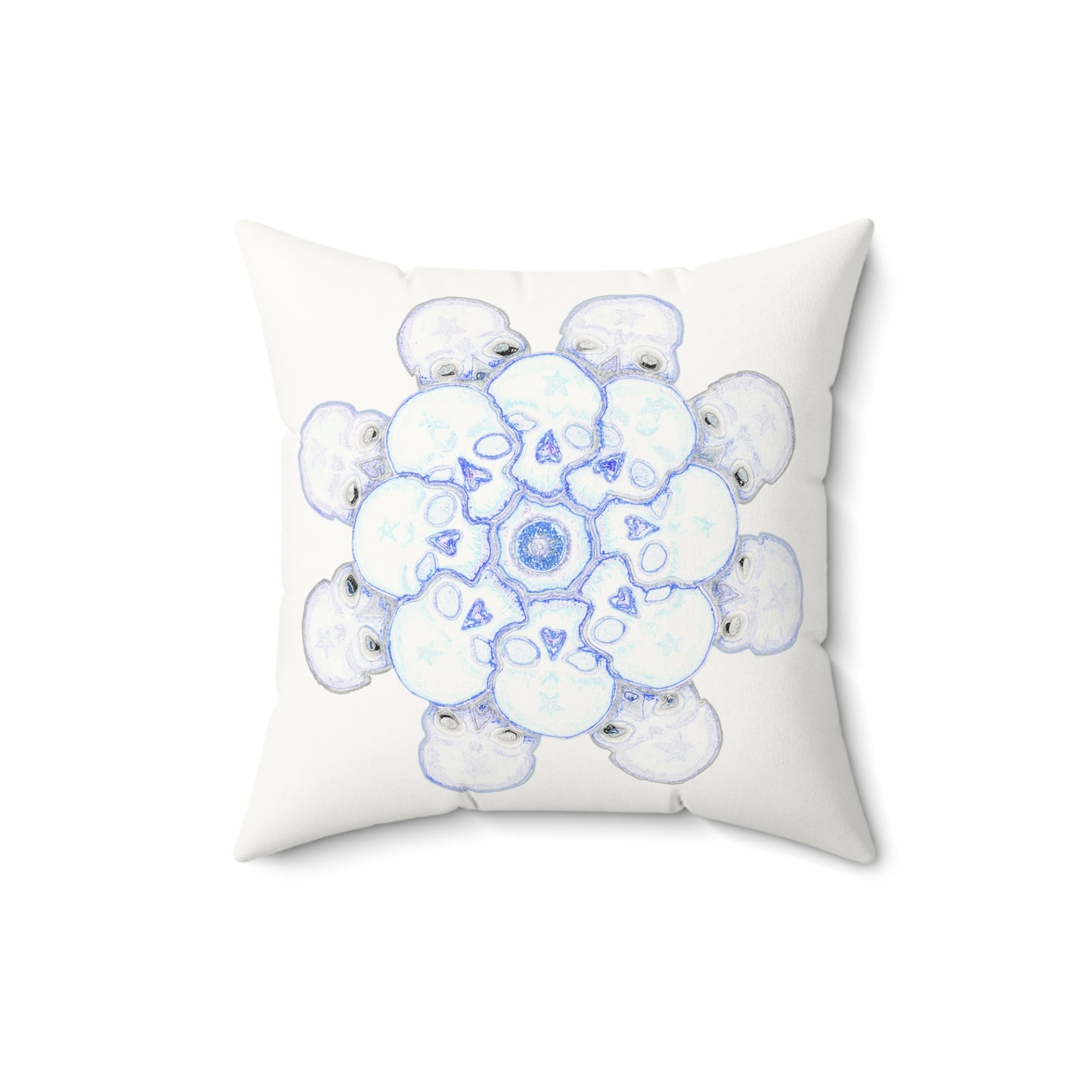 Flowers for Me by breathemovedivine Faux Suede Square Pillow | Artistic Home Decor