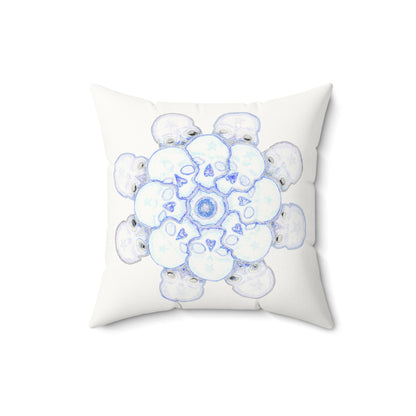 Flowers for Me by breathemovedivine Faux Suede Square Pillow | Artistic Home Decor