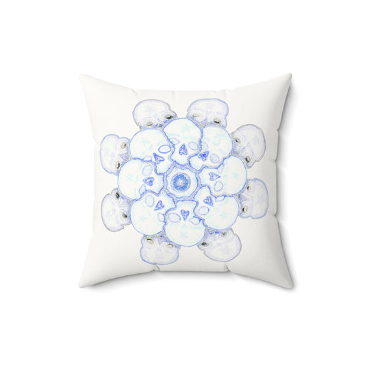 Flowers for Me by breathemovedivine Faux Suede Square Pillow | Artistic Home Decor