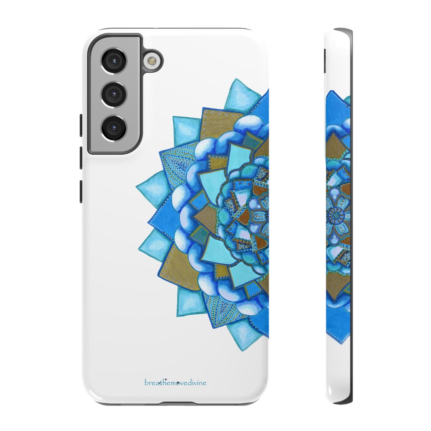 Voice by breathemovedivine Mandala Phone Case for Android