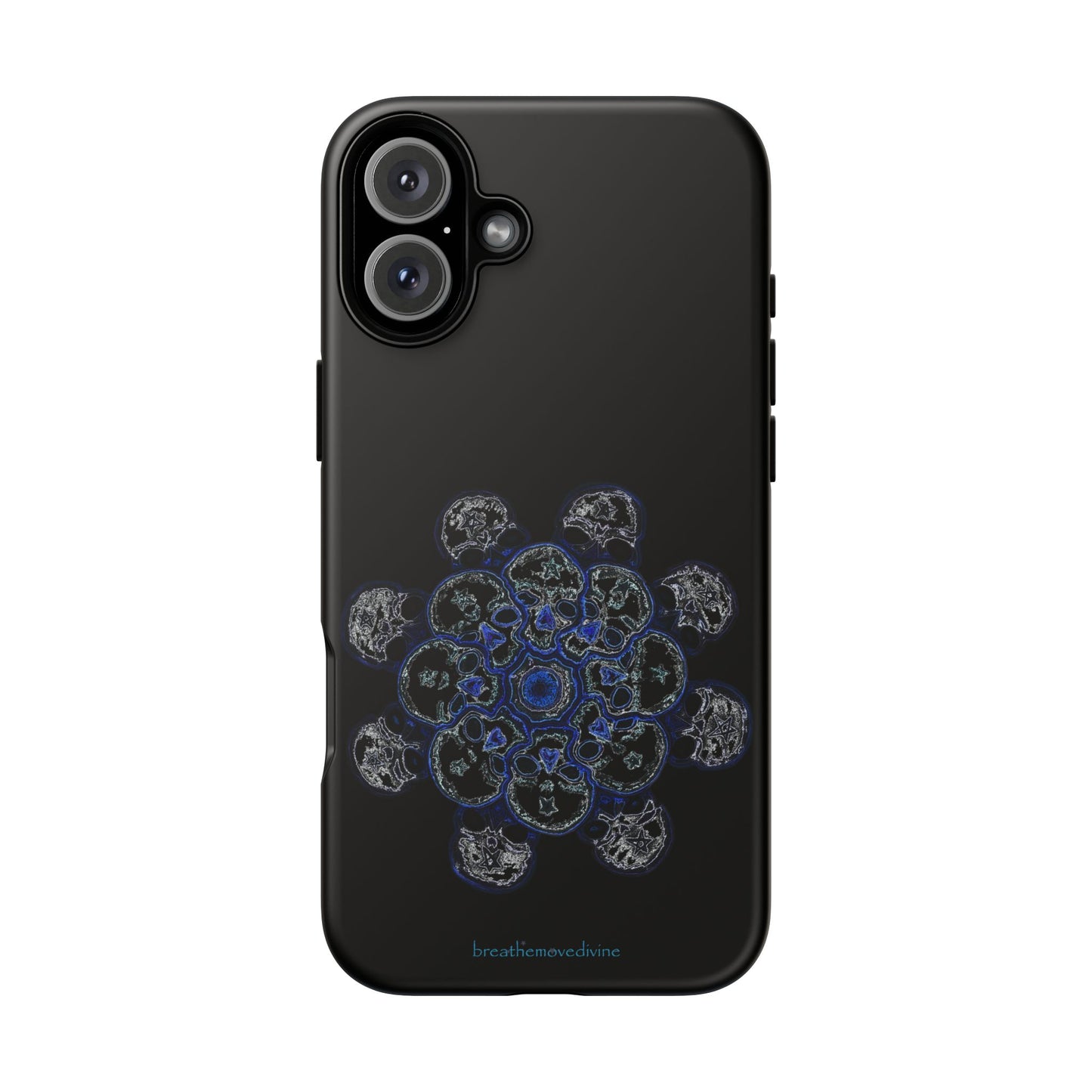 Flowers for Me by breathemovedivine Mandala Design Case for iPhone