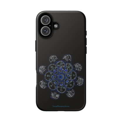 Flowers for Me by breathemovedivine Mandala Design Case for iPhone