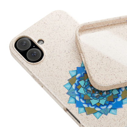 Voice by breathemovedivine Eco-Friendly Case for iPhone with Mandala Design -  21.87 front and inside