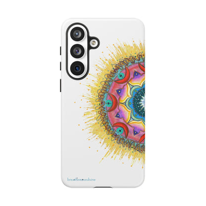 7 Chakras by breathemovedivine Mandala Phone Case for Android -  28.00