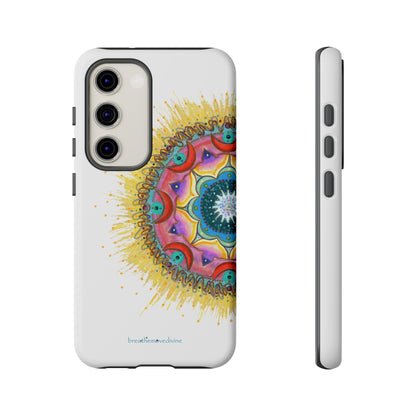 7 Chakras by breathemovedivine Mandala Design Case for Android