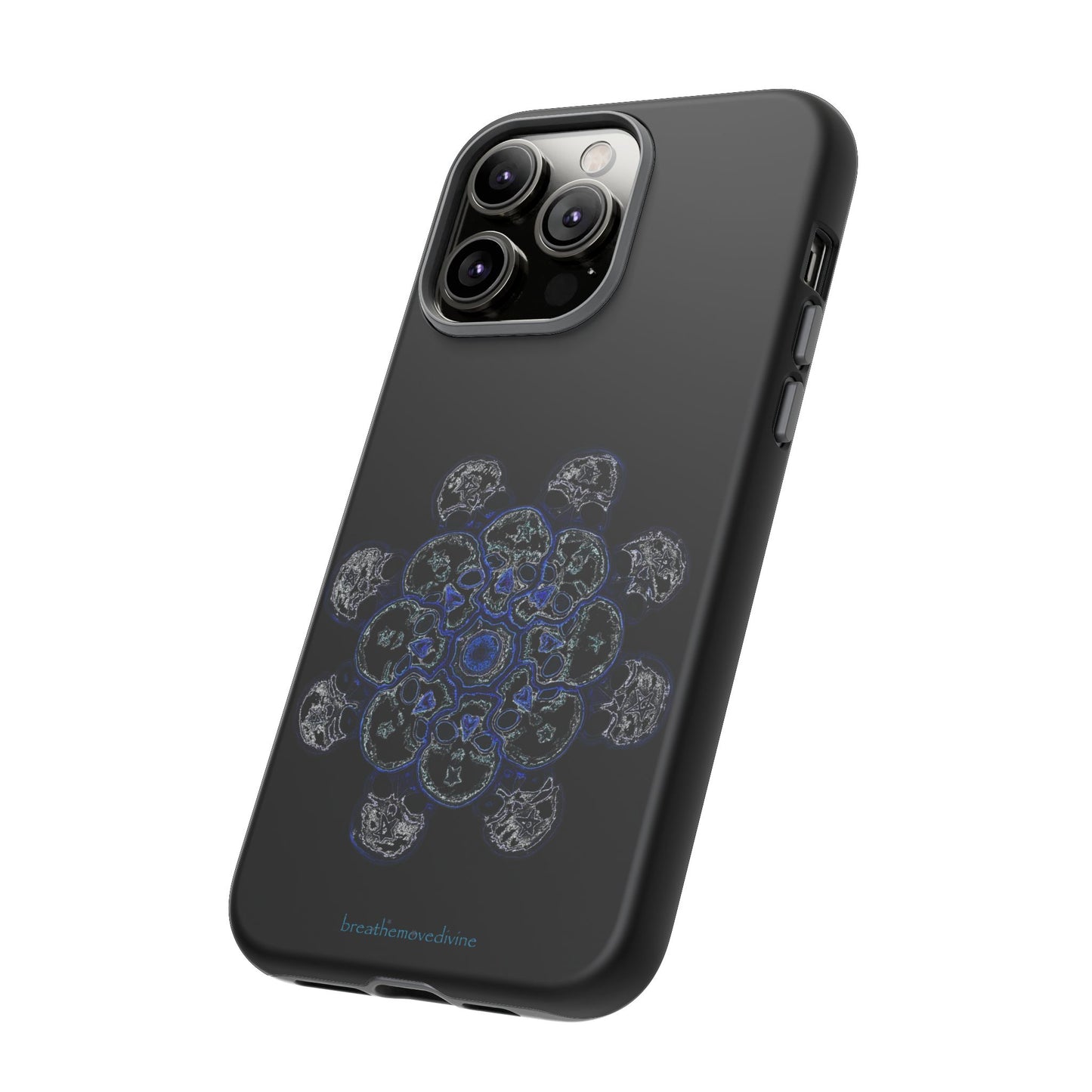 Flowers for Me by breathemovedivine Mandala Design Case for iPhone