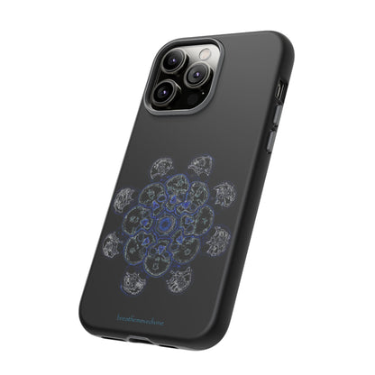 Flowers for Me by breathemovedivine Mandala Design Case for iPhone