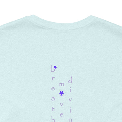 7 Chakras by breathemovedivine Unisex Jersey T