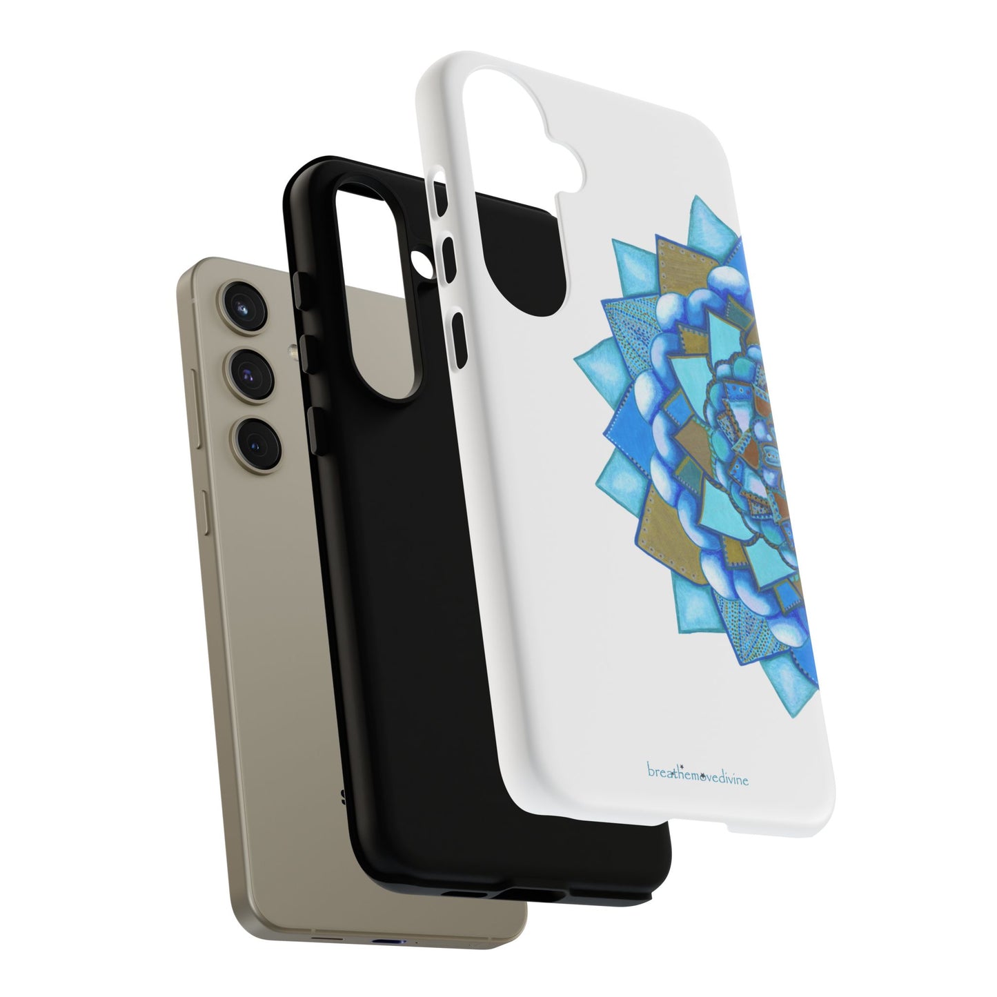 Voice by breathemovedivine Mandala Phone Case for Android - breathemovedivine -  Phone Case layers