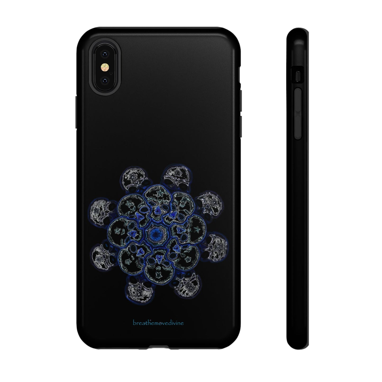 Flowers for Me by breathemovedivine Mandala Design Case for iPhone