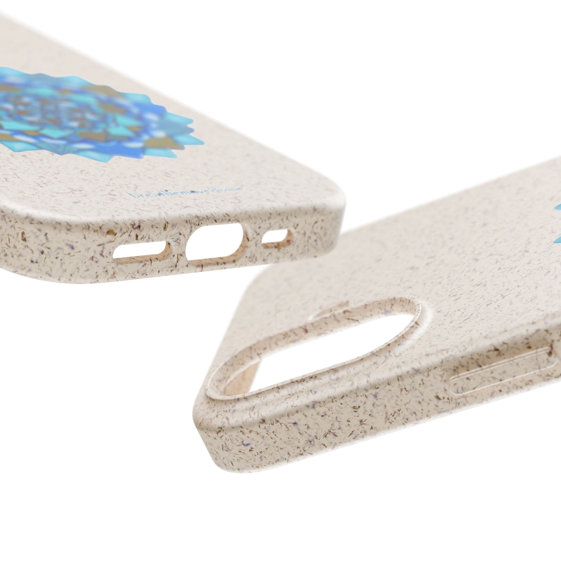 Voice by breathemovedivine Eco-Friendly Case for iPhone with Mandala Design -  21.87 top and bottom