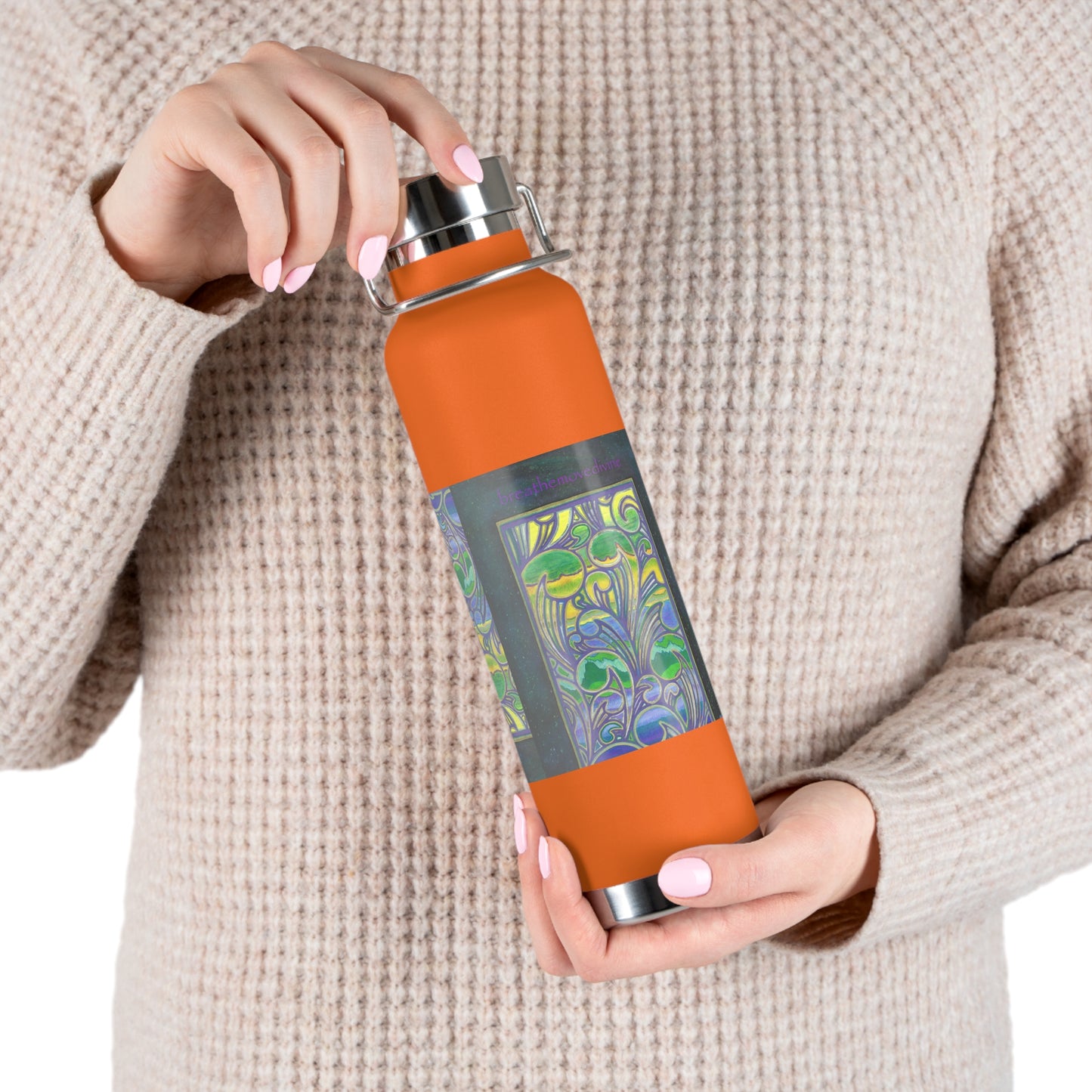 Lucid Copper Vacuum Insulated Bottle, 22oz