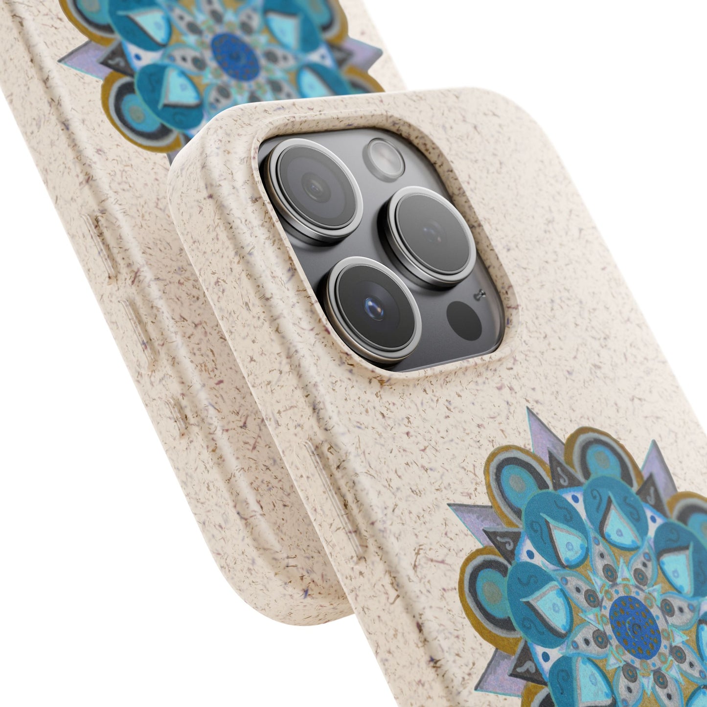3 Chakras by breathemovedivine Eco-Friendly Case for iPhone with Mandala Design